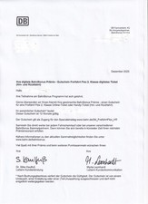 DB Freifahrt Flex 2. Klasse