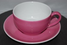 Kaffeetasse 0,25 L 2tlg. Obertasse  + Untertasse Solid Color pink rosa Dibbern