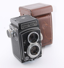 Rolleicord Va Typ 1 mit Xenar 3,5/75mm mit Tasche #1588002, ca. 1957-58