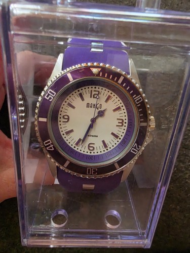 Damen lila silikonarmband uhr - ,