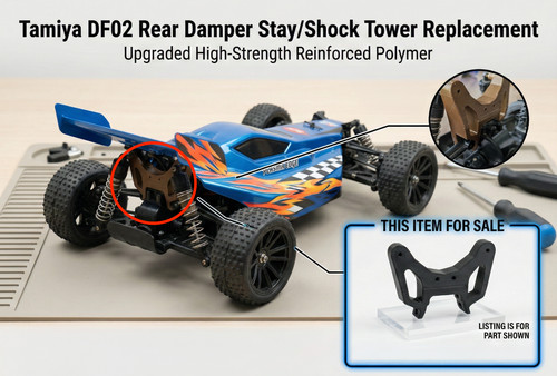 Tamiya df02 heckdämpfer - df02,