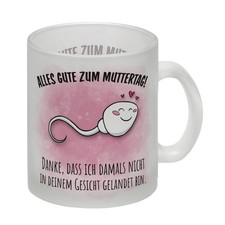 Danke mama dass - danke, glas
