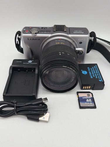 Panasonic lumix gf2 silber - gf2,
