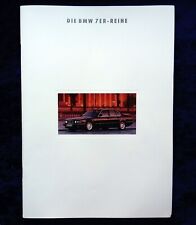 BMW 7er Reihe, E 32 Prospekt, 1.1993,  Modelle: 730i, 740i, 740iL, 750i, 750iL