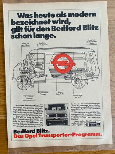 Opel bedford blitz - blitz, transporter