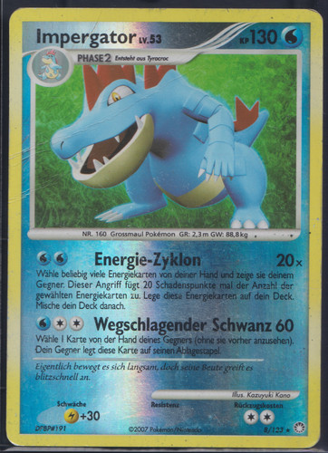 Impergator 123 reverse - reverse, holo