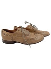 MOMA Herren Schnürschuhe Brogues Gr. 41 Braun Klassisch Elegant