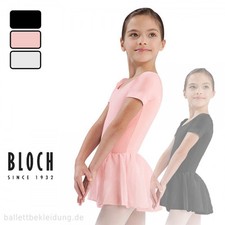 Ballettanzug BLOCH Tiffany Marken Ballettkleid Trikot CL5342 schwarz weiß rosa