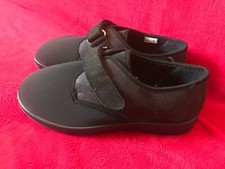 Herren Diabetiker Hausschuh Marke Varomed Gr 43 weich Schuhe  schwarz