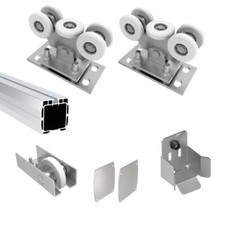 Bodenführung-Set Aluminium