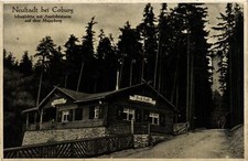 CPA AK Coburg- Schutzhutte m. Aussichtsturm GERMANY (1005425)