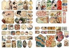 10 A4 Scrapbook Papier