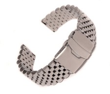Metall Uhrenarmband Reiskorn