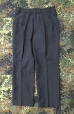 BW Marine Uniformhose Bundeswehr Marinehose Bundfaltenhose dunkelblau gebraucht