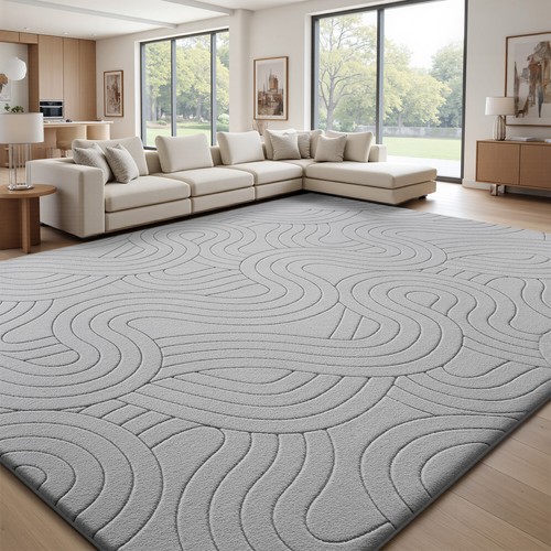Waschbarer teppich wohnzimmer - waschbarer,