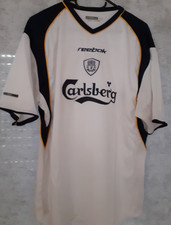 FC Liverpool Auswärtstrikot Reebok Saison 2001-2003 Gr. L
