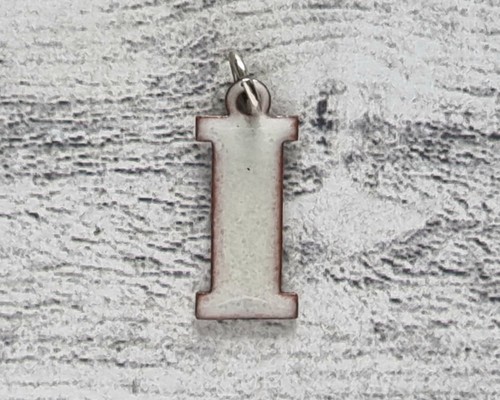 Vintage buchstabe emaille - vintage,