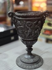 Stark geprägter Zinn Kelch