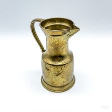Antique Brass Jug with Handle
