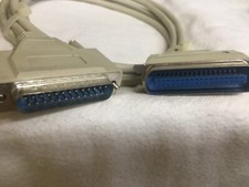 DB25 auf CN36 Paralleldruckerkabel 25 Pin DB25 Stecker auf CN36 IEEE1284 1,5m