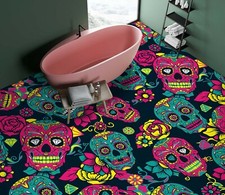 3D Grüner Schädel 2086