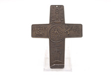 Bronze kreuz wandkreuz jesus - bronze,