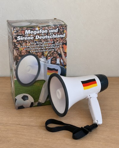 Megafon und sirene deutschland - und,