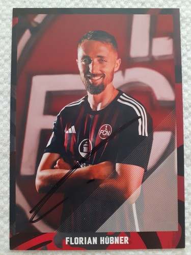 Autogrammkarte florian hübner - florian,