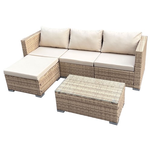 Gartenlounge tlg - gartenlounge, 5-tlg