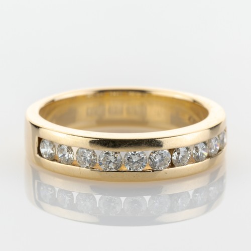 Ring aus 585er gold mit - ring, 0.40ct