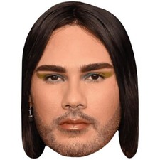 Loco Ninja (Stubble) Maske aus Karton