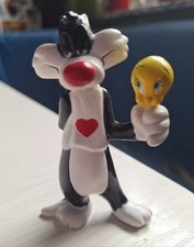 Looney Tunes  Figur, Silvester mit Tweety, Warner Bros 1994, ca 8,5 cm