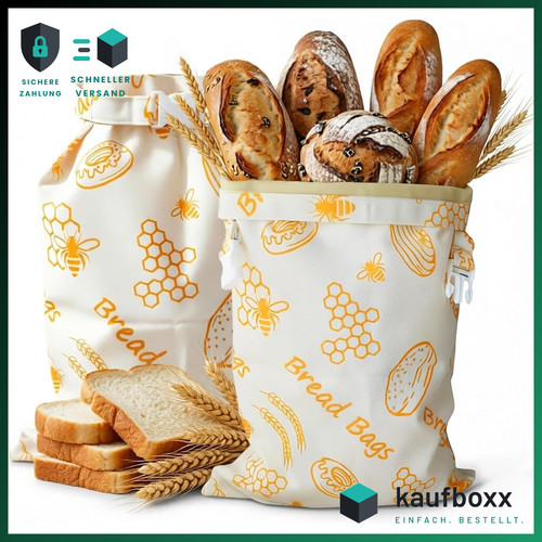 Bienenwachs brotbeutel - brotbeutel, 2
