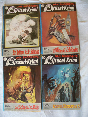 Silber grusel krimi - 4x, dan