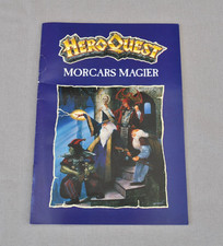 Heroquest MB Ersatzteile Original  # Morcars Magier # Das Abenteuerbuch #  1991
