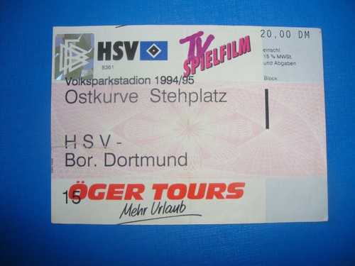 Ticket hsv hamburger sv - hamburger,