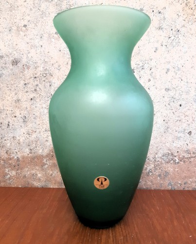 Vase peill grün neu 70er - vase,