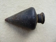 1 altes Lot Senklot Maurerlot Senkblei ungefähr 7 cm lang und wiegt 253 Gramm