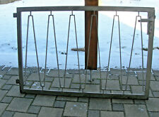 Altes gebrauchtes Zauntor Eingangstor (2-flüglig)  2,4 x 0,8  verzinkt