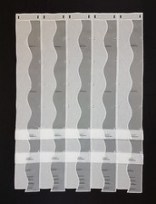 Clip Panneaux Scheibengardine Gardine Scheibenhänger Raffrollo verschiedene Maße