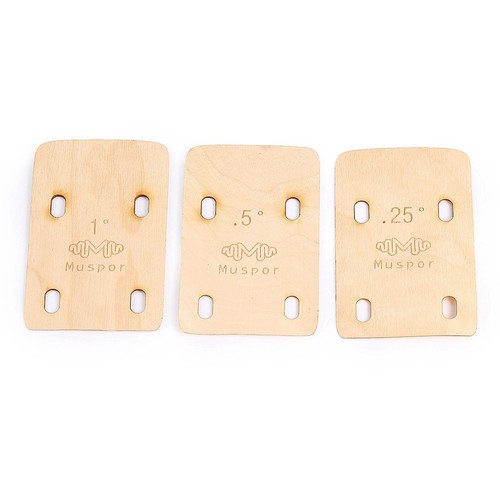 Bass neck shim set ahorn - e-bass,