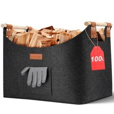 Ezilif Holzkorb für Kaminholz