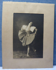 Altes Foto einer Balletttänzerin  s/w    17 x 11,5 cm