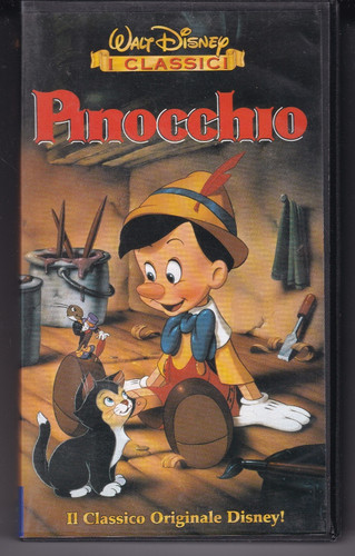 Pinocchio vhs - -,