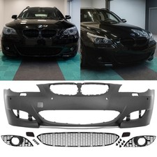 ABS Sport Evo Stoßstange schwarz PDC 03-07 passt für BMW E60 E61 außer M5 ABE*