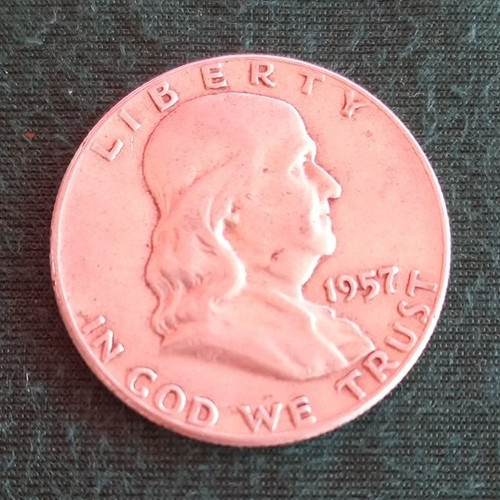 Usa half dollar 1957 - 1957, benjamin
