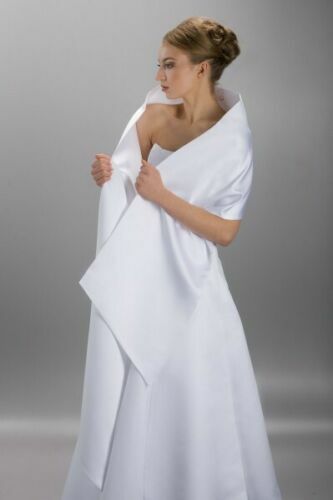 Brautschal aus satin - brautschal,