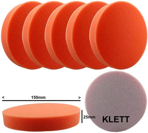 10x polierschwamm orange - polierschwamm,