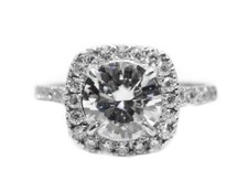 2 Gesamt Karat Gewicht Rund