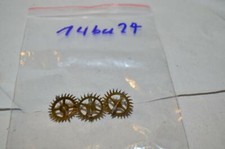 Konvolut Ankerräder verschiedene Größen aus Uhrmachernachlaß um 1900 14bu24